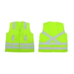 COLETE REFLETIVO DIA E NOITE COM 4 BOLSOS  VERDE  - VICSA DANNY